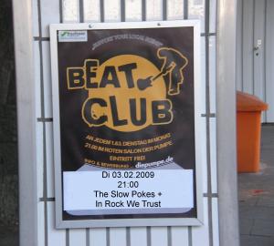 Pumpe Beatclub: Dienstag  03. Februar !!!